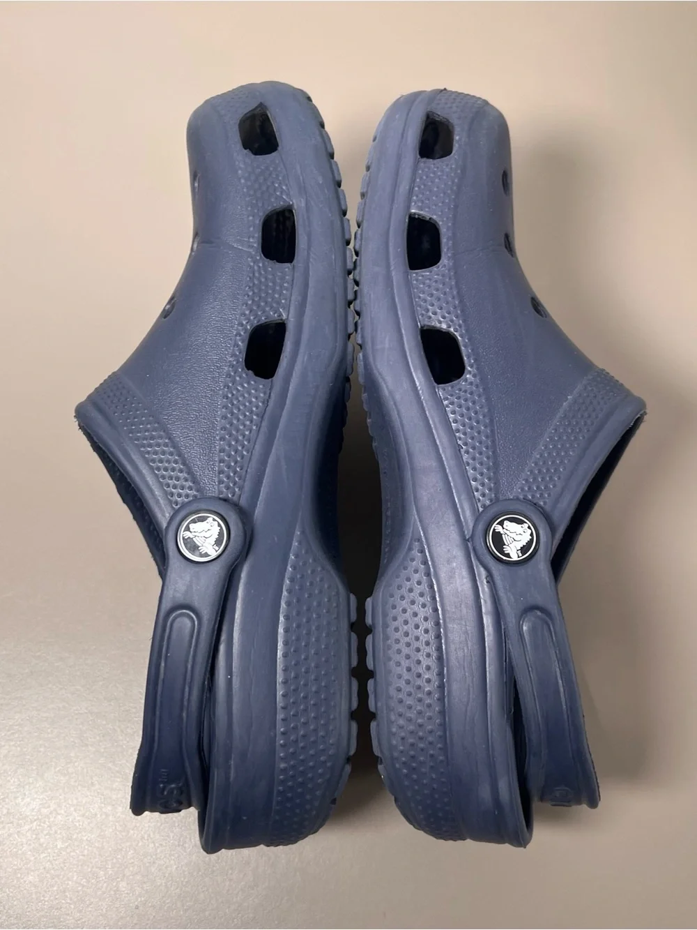 CROCS Blue Navy Classic Clogs  Unisex Kids Juniors Size 6